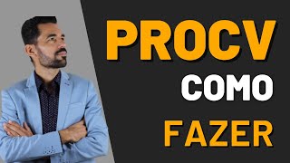 COMO FAZER O PROCV NO EXCEL  Passo a passo [upl. by Marylin]