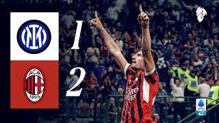 Pulisic amp a late Gabbia winner  Rossoneri win derby  Inter 12 AC Milan  Serie A Highlights [upl. by Hibben980]