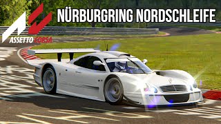 Nürburgring Assetto Corsa  MercedesBenz CLK LM Cockpit Driving 4K60FPS [upl. by Cecilio]