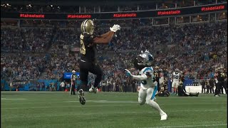 Chris Olave Michael Thomas amp Rashid Shaheed vs Donte Jackson 2023 wk 2  WR vs CB Matchup [upl. by Lebar44]