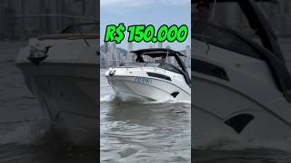 Quanto custa esse barco 🛥️ barco entrevista viral dinheiro lancha [upl. by Jews]