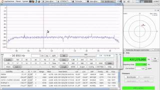 PRISM cubesat reception with Funcube Dongle and Arrow antenna [upl. by Ianteen]