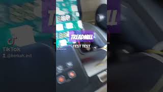 Test treadmill servistreadmill treadmilleror treadmillrusak treadmillworkout [upl. by Shalne923]