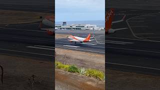 Plane Landing at Funchal Airport Madeira [upl. by Mareld688]