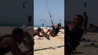 How to start your Kitesurfing session right 😱 [upl. by Anairo]