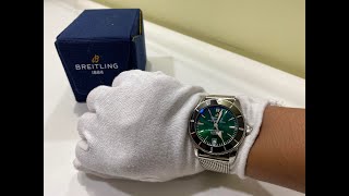 Limited edition BREITLING SUPEROCEAN HERITAGE B20 AUTOMATIC 42 UNBOXING [upl. by Ecnarrat]