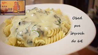 Za jeden stravný lístok obed pre 4 Jednoduché rýchle lacné domáce varenie recept číslo 17 [upl. by Gisella375]