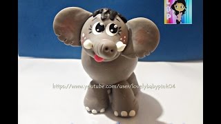 Tutorial 2 Nacimiento Navideño 2  Elephant cold porcelain Elefante [upl. by Bjorn]