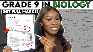 How to get FULL MARKS in Biology GCSE 📚 Answer Questions with Me 📝 Get a GRADE 9 [upl. by Elconin269]