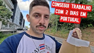 COMO CONSEGUIR TRABALHO RÁPIDO EM PORTUGAL 🇵🇹 [upl. by Nylyahs]