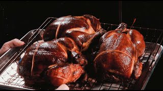 How to Make Brined Chicken  Brined Chicken Recipe  Smokin With Joe  Bradley Smoker [upl. by Neitsabes510]