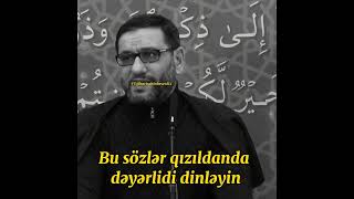 Haci Şahin  Qızıldan dəyərli sözləri [upl. by Ahkihs17]