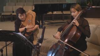 The Lords Prayer Malotte on the autoharp  오토하프 [upl. by Ahsilrac504]