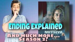 Mithya web series ending explained Mithya 2022 review Mithya Season 2 Release Date [upl. by Jecon630]