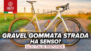 Ha senso usare una gravel su strada con pneumatici lisci  GCN Italia Risponde [upl. by Ettore]