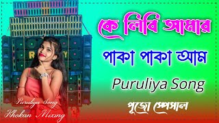 K Libi Amar Paka Paka aam Song DJ Puruliya Hits Dance Remix DJ Khokan Mixing Baswa KDB Durga Pujo Sp [upl. by Kremer]