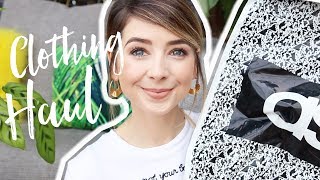 Huge ASOS amp Zara Haul With Some Major Fails  Zoella [upl. by Nej563]