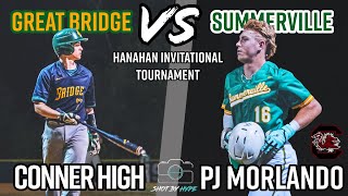 PJ MORLANDO amp SUMMERVILLE TAKE ON GREAT BRIDGE IN GAME 1 OF HANANHAN INVITATIONAL [upl. by Nichols148]