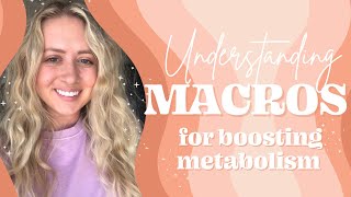 Macros for Boosting Metabolism  Counting Macros for Women [upl. by Esra]