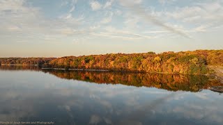 Fall Colors Have Arrived Lake Geode Shines 4K [upl. by Bron]