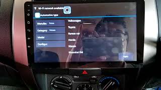 CANBUS Setting Nissan  Cogoo Android GPS HD Player [upl. by Nimrahc]