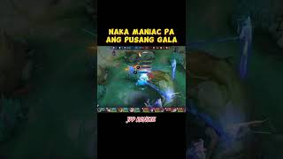 Pusang gala NAKa maniac pa mobilelegends mobilelegends topphjohnson topglobalwanwan [upl. by Ariaz57]