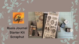 HAUL BASIS JOURNAL STARTER KIT STAMPERIA VOYAGES FANTASTIQUES [upl. by Ahsenek]