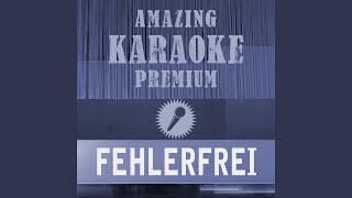 Fehlerfrei Premium Karaoke Version With Background Vocals Originally Performed By Helene [upl. by Airdnua498]