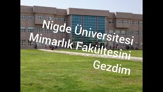 Değişik Mimarla Mimarlık fakültesi Ömer HALİSDEMİR Üniversitesi 1 [upl. by Airetal]