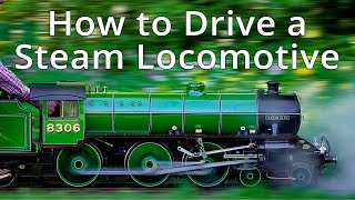 How to Drive a Steam Locomotive at Peters Railway [upl. by Nitneuq495]