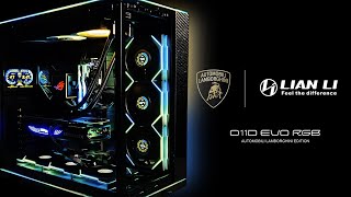 Lian Li Lamborghini PC Build [upl. by Ahsym]