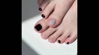 Trendy Toe Nail Art  Acrylic Toe Nail  Toe Nails 2024 [upl. by Lorrac]