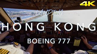 HONG KONG  BOEING 777 4K [upl. by Aubrey]