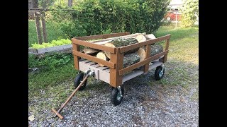 New Sheep Wagon  Chuck Wagon Undercarriage  A Wheelwrights Job [upl. by Surad]