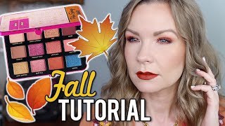 Quick Fall Tutorial  Too Faced Palm Springs Dreams Palette  LipglossLeslie [upl. by Laney506]