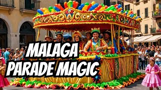 Malaga Carnival 2024 Parade Is Absolutely Insane [upl. by Zenitram]