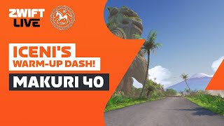 Iceni Series WarmUp Zwift Race [upl. by Llereg]