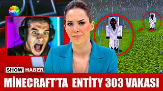 Minecraft AMA Tüm İnterneti SAHTE ENTİTY 303 İle TROLLEDİM [upl. by Ybbob]