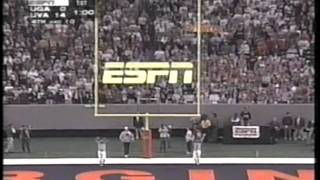 Virginia vs Georgia 1995 Peach Bowl [upl. by Teresa907]