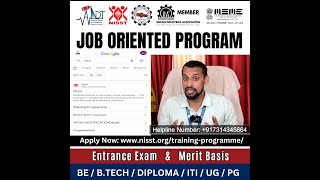 Entrance Exam for Job Oriented Program  Apply Now  andt nisst [upl. by Ettenor]