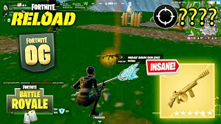 OG Fortnite Reload  OG Mythic DRUMGUN   High Kill Gameplay  Keyboard amp Mouse [upl. by Dranel978]