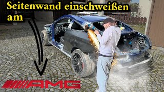 Jetzt wird’s ernst  Mercedes C63s AMG Coupe Unfall 07 [upl. by Radmilla]