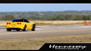 2009 Hennessey ZR1 1967 mph Standing Mile [upl. by Hatfield447]