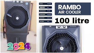 how to best air cooler 100 litre novamax powerful💪 2024 trending air cooler [upl. by Amerigo]