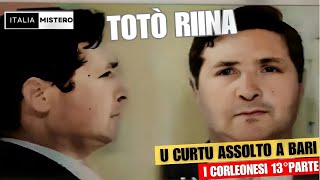 Totò Riina U Curtu assolto a Bari I Corleonesi  13° parte [upl. by Nesyrb156]