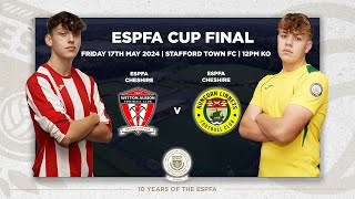 Report ESPFA Cup Final 202324  Witton Albion v Runcorn Linnets [upl. by Lisabet]