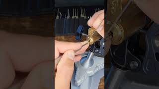 ISEO Euro Lock quick pick using multipick tools shorts [upl. by Losiram35]