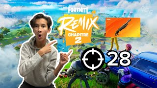 TESTAR CHAPTER 2 REMIX I FORTNITE 28 KILLS [upl. by Anaila]