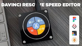 DaVinci Resolve Speed Editor HID with MaTouch Rotary 128quot  DaVinciResolve LVGL [upl. by Ahsilra]