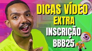 COMO FAZER O VÍDEO EXTRA DE INSCRIÇÃO BBB25 [upl. by Oidacra826]